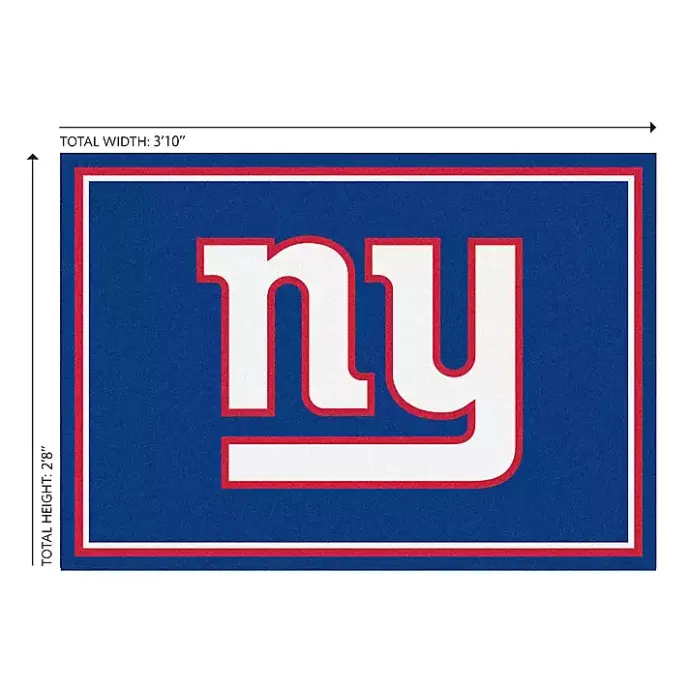 Discount Kirklands Home New York Giants Area Rug, 3x4 Blue
