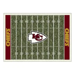 Outlet Kirklands Home NFL Kansas City Chiefs Home Field Area Rug, 6x8