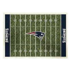 Hot Kirklands Home NFL New England Patriots Home Field Area Rug, 6x8