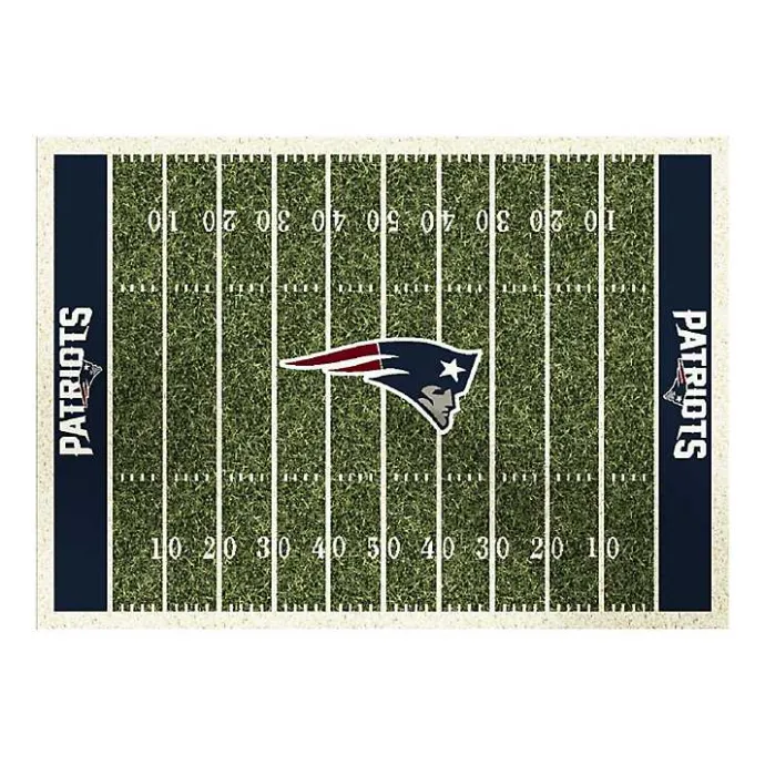 Hot Kirklands Home NFL New England Patriots Home Field Area Rug, 6x8