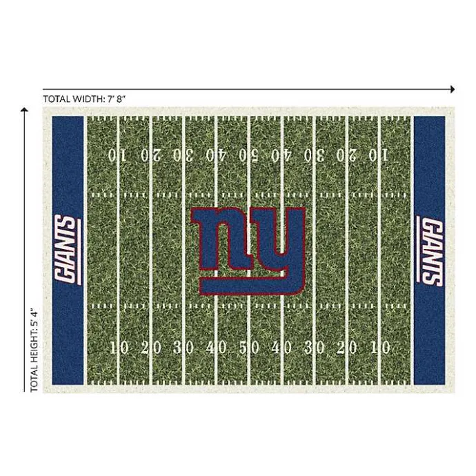Online Kirklands Home NFL New York Giants Home Field Area Rug, 6x8
