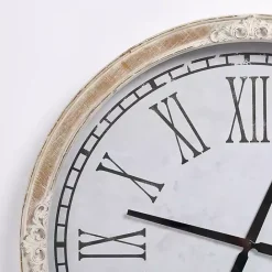 Discount Kirklands Home Norah Distressed Wood Wall Clock