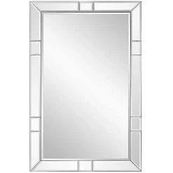 Sale Kirklands Home Notched Bevel Rectangle Wall Mirror