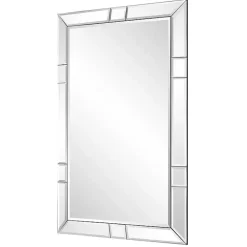 Sale Kirklands Home Notched Bevel Rectangle Wall Mirror