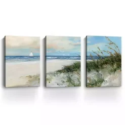 Kirklands Home Oak Island Sunrise Canvas Art Prints, 32x48