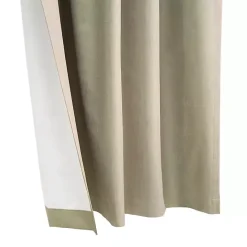 Clearance Kirklands Home Oatmeal Baxter Blackout Curtain Panel, 84 in. Tan