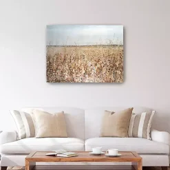 Kirklands Home Ochre Landscape Canvas Art Print Brown