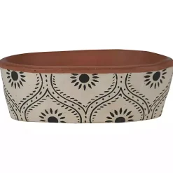 Hot Kirklands Home Ogee Handthrown Terracotta Planter