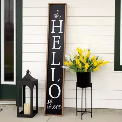 Discount Kirklands Home Oh Hello There Porch Board