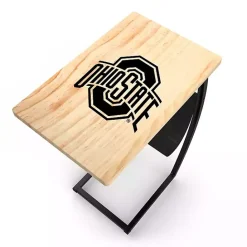 Kirklands Home Ohio State University Wood C-Table Tan