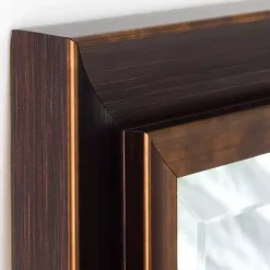Sale Kirklands Home Oil Rubbed Bronze Beveled Framed Wall Mirror
