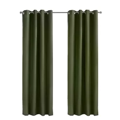 New Kirklands Home Olive Alpine Blackout Curtain Panel, 108 in. Green