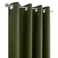 New Kirklands Home Olive Alpine Blackout Curtain Panel, 108 in. Green