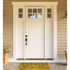 Discount Kirklands Home OMG You're Here Doormat