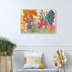 Kirklands Home On the Veranda Framed Canvas Art Print Multi