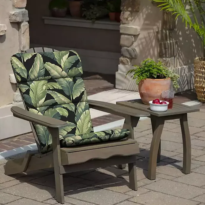 Discount Kirklands Home Onyx Cebu Outdoor Adirondack Cushion