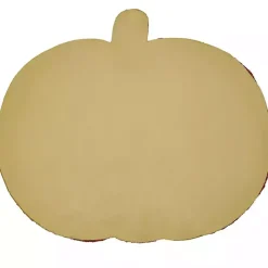 New Kirklands Home Orange Beaded Pumpkin Harvest Placemats, Set of 4