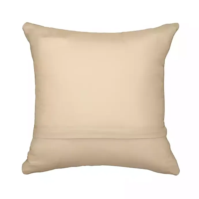 Online Kirklands Home Orange Coral Woven Outdoor Throw Pillow
