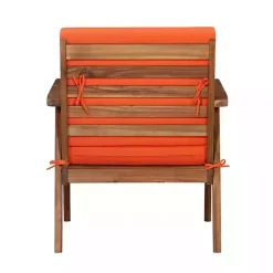 Clearance Kirklands Home 4-pc. Acacia Wood Outdoor Living Set Orange