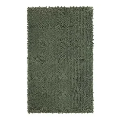 Outlet Kirklands Home Oregano Chenille Bath Mat, 34 in. Green