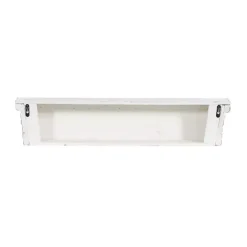 Online Kirklands Home Ornate Farmhouse Wooden Wall Shelf, 28 in. White