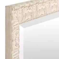 Discount Kirklands Home Ornate Ivory Wall Mirror, 31x43 in.