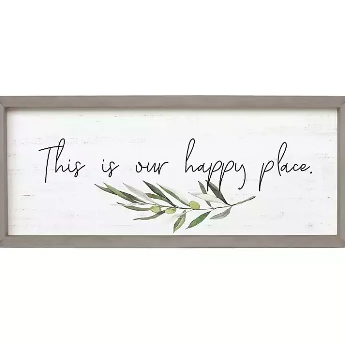 Sale Kirklands Home Our Happy Place Wall Plaque