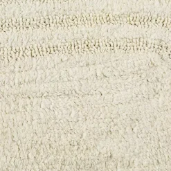 Outlet Kirklands Home Oval Classic Crochet Bath Mat Ivory