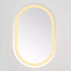Kirklands Home Oval Crosby LED Wall Mirror