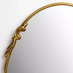 Sale Kirklands Home Oval Louisa Gold Wall Mirror