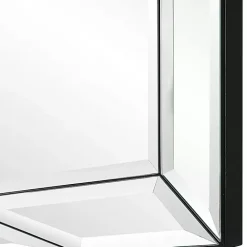 Hot Kirklands Home Overlapping Asymmetrical Bevel Wall Mirror
