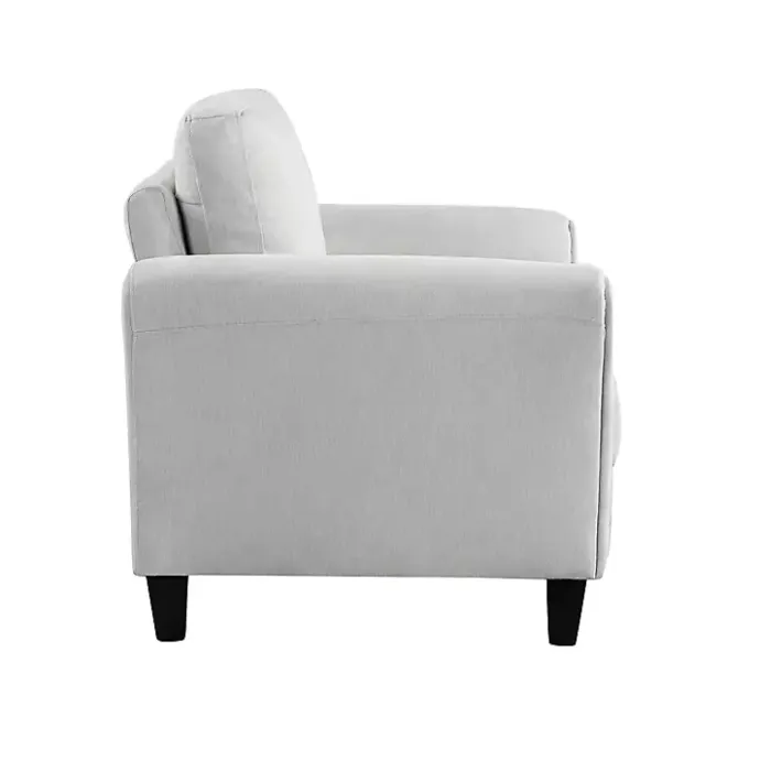 Discount Kirklands Home Oyster Walter Accent Chair Ivory