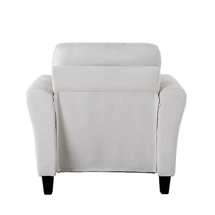 Discount Kirklands Home Oyster Walter Accent Chair Ivory