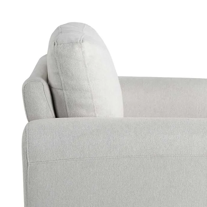 Discount Kirklands Home Oyster Walter Accent Chair Ivory