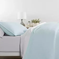 Sale Kirklands Home Pale Herring 3-pc. Twin Quilted Coverlet Set Blue