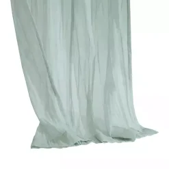 Outlet Kirklands Home Pale Thyme Paloma Curtain Panel, 63 in. Blue