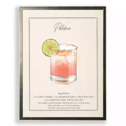 Discount Kirklands Home Paloma Framed Art Print Pink
