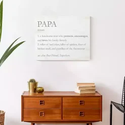 Kirklands Home Papa Definition Wall Plaque
