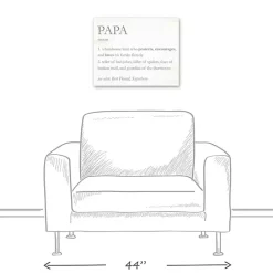 Kirklands Home Papa Definition Wall Plaque