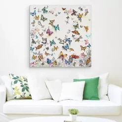 Online Kirklands Home Papillon Canvas Art Print Multi