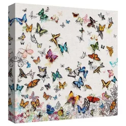 Online Kirklands Home Papillon Canvas Art Print Multi