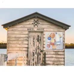 Hot Kirklands Home Pastel Buoys Outdoor Canvas Art Print