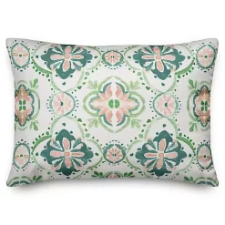 New Kirklands Home Pastel Medallions Outdoor Accent Pillow