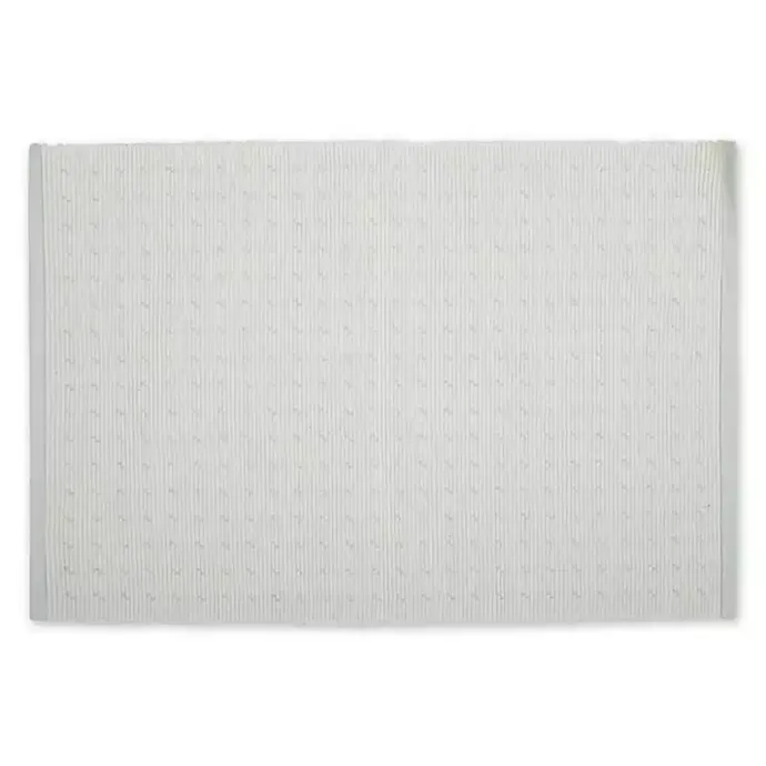 New Kirklands Home Pastel Misty Dobby Placemats, Set of 6 Blue