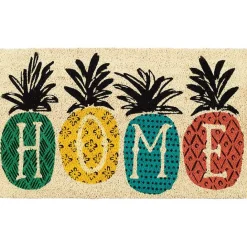 New Kirklands Home Patterned Pineapples Home Coir Doormat