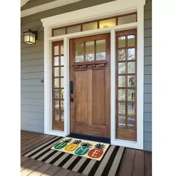 New Kirklands Home Patterned Pineapples Home Coir Doormat