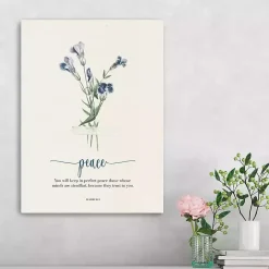 Clearance Kirklands Home Peace Affirmations Canvas Art Print, 18x24 in.