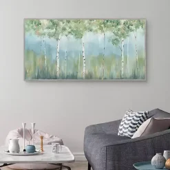 Best Kirklands Home Peaceful Oasis Framed Canvas Art Print Green