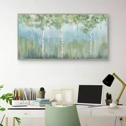 Best Kirklands Home Peaceful Oasis Framed Canvas Art Print Green