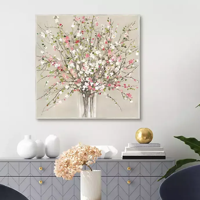 Outlet Kirklands Home Peach Blossom Framed Canvas Art Print
